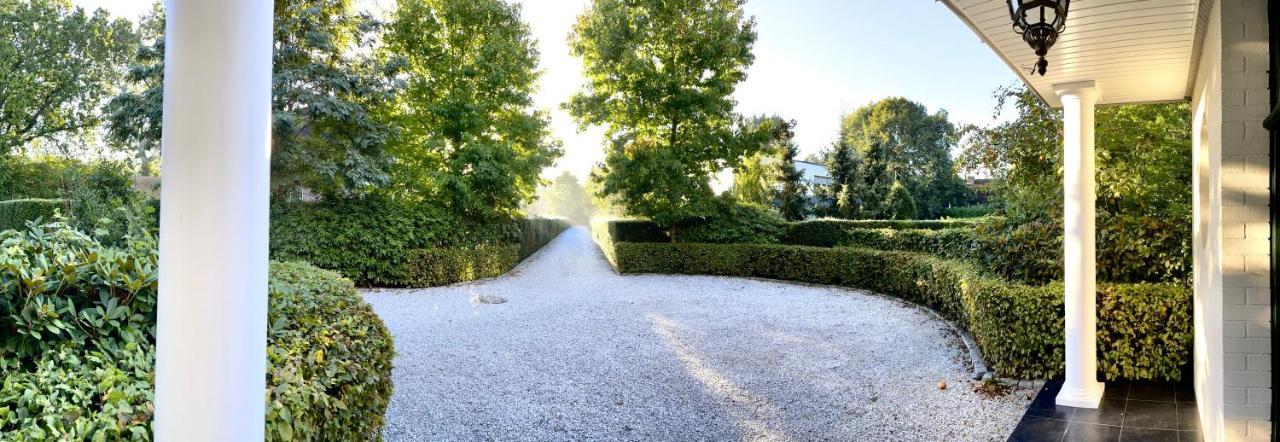 Doppelzimmer Gartenblick Villa Julian アウリッヒ エクステリア 写真
